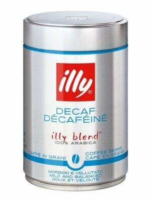 illy Espresso Decaffeinato - bez kofeínu zrnková káva 250g