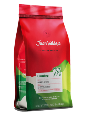 Café Cumbre Juan Valdez zrnková káva 454g