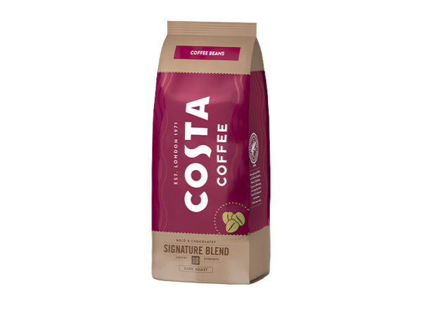 Costa Coffee Signature Blend Dark Roast zrnková kavá 1kg