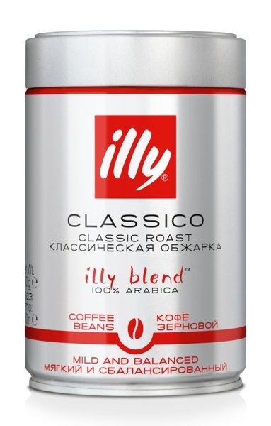 Illy Espresso Classico zrnková káva 250g