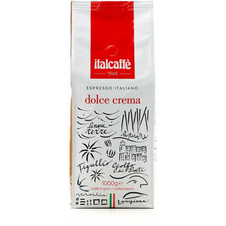 Italcaffé Dolce Crema 1kg, zrnková káva