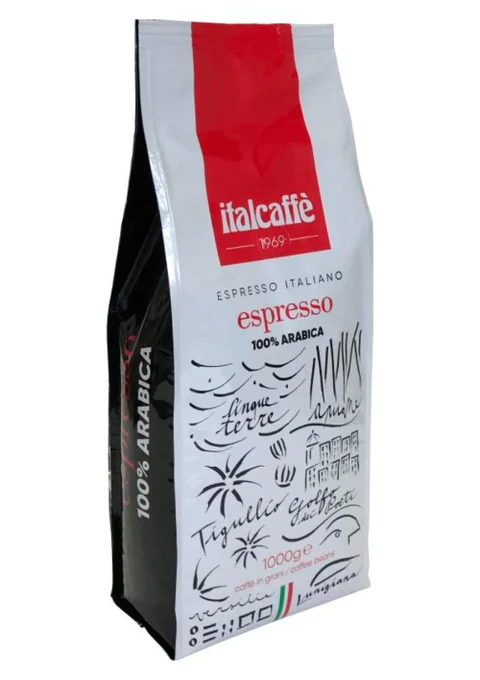 Italcaffé Espresso Italiano 100% Arabica 1kg zrnková káva