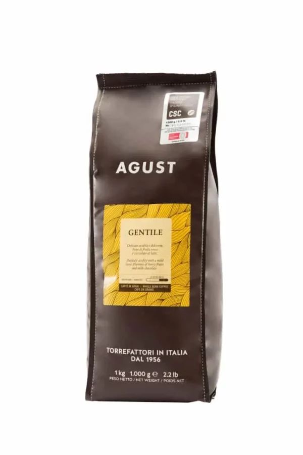 Agust Gentile 100% Arabica zrnková káva 1kg