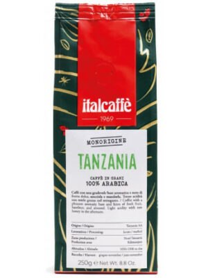 Italcaffe Monorigine Tanzania zrnková káva 250g