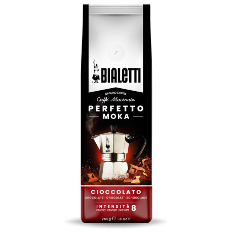 Bialetti Perfetto Moka Cioccolato mletá káva 250g