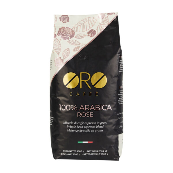 ORO Caffe 100% Arabica Rose zrnková kavá 1 kg